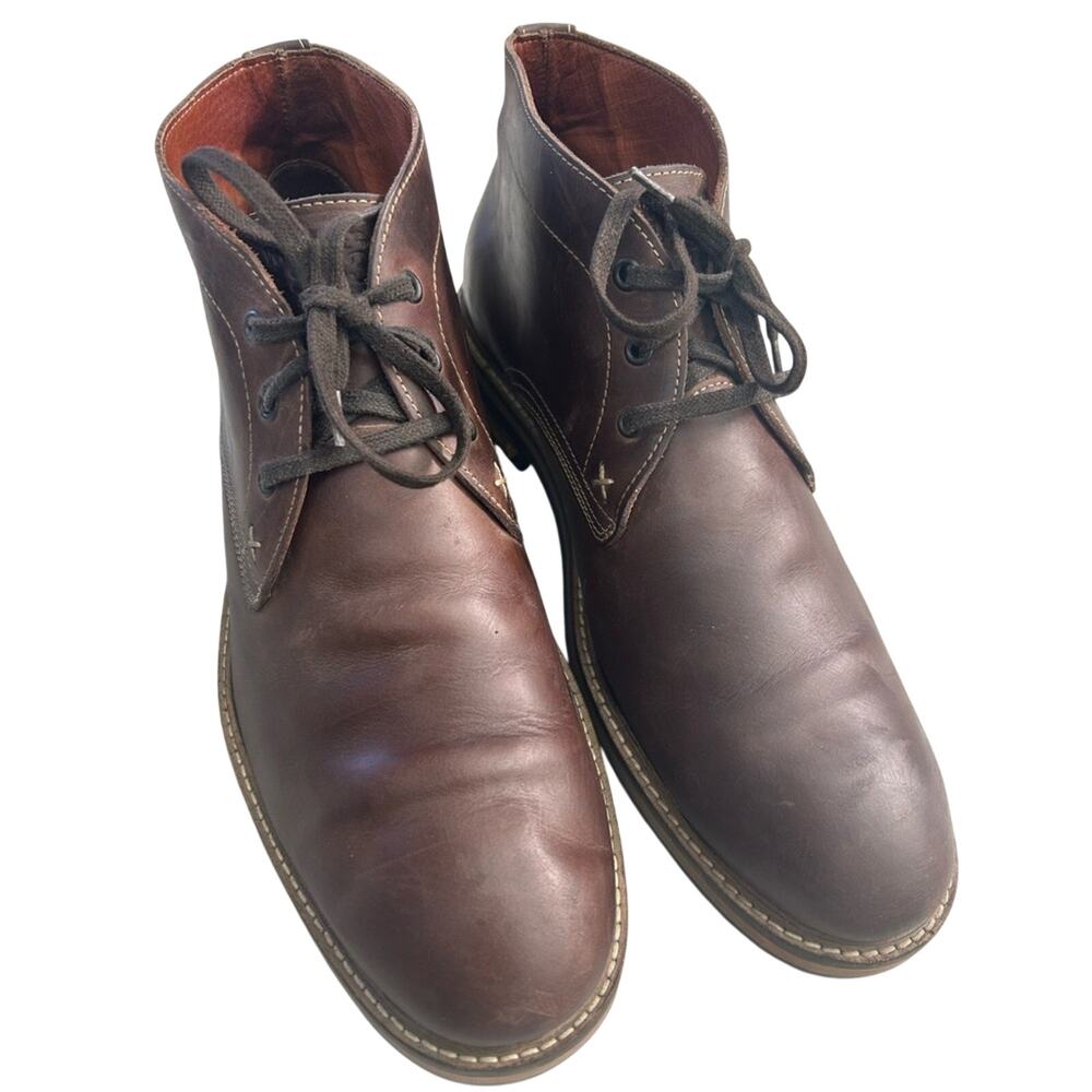 WOLVERINE 1883 Men’s Francisco Brown Chukka Leather Boots W00768 size 11